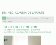 Bild De Laporte Claudia Dr.med. Fachrztin fr Allgemeinmedizin-Homopathie