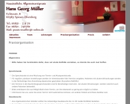 Website Müller Hans-Georg Praktischer Arzt