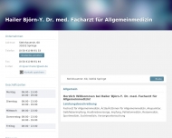 Bild Hailer Bjrn-Y. Dr. med. Facharzt fr Allgemeinmedizin