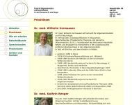 Website Vermaasen W. Dr. med. Allgem. Medizin / Akupunktur