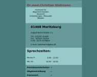Bild Wallmann Christian Dr. med. Arzt fr Allgemeinmedizin