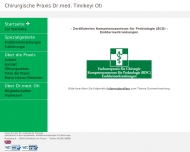 Bild Enddarmerkrankungen Dr.med. Timikeyi Oti Unfallchirurgie