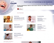 Website Prechtel Peter Dr. Zahnarzt Oralchirurg Implantologie
