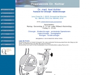 Bild Kohler Axel Dr. Arzt fr Chirurgie und Kinderchirurgie