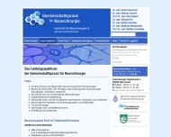 Website Baumann Helmut Dr.med. , Cramer Wolfram Dr.med. , Penkert Götz Prof. Dr.med. u. Winkelmüller Wolfhard Prof. Dr.med. Ärzte für Neurochirurgie