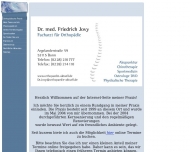 Bild Jovy Friedrich Dr.med. Facharzt fr Orthopdie