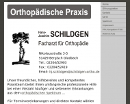 Bild Schildgen Hans-Joachim Facharzt fr Orthopdie