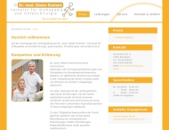 Bild Emmert Dieter Dr.med. Orthopdie Sportmedizin Chirotherapie D-Arzt
