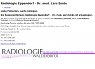 Bild Emde Lars Dr. Radiologie Radiologische Diagnostik Rntgen