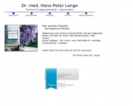 Bild Lange Hans-Peter Dr.med. Facharzt fr Allgemeinmedizin Sportmedizin