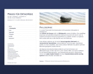Website Heilmann Johannes Dr.med. , Frobenius Klaus Dr.med. Orthopädische Gemeinschaftspraxis