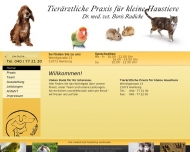 Tier?rztliche Praxis f?r kleine Haustiere - Dr. med. vet. Boris Radicke