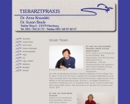Website Kowalski Anne Dr. u. Baule Susan Dr. Tierärzte