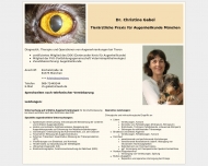 Bild Gabel Christine Dr. Tierrztin fr Augenheilkunde