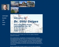 Bild Geiges Gtz Dr. med. Facharzt f. Urologie