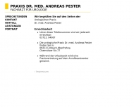 Bild Pester Andreas Dr.med. Facharzt f.Urologie