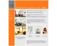 Website Blistyar Francisc Marcel Dr. Zahnarzt