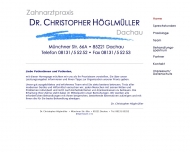 Bild Hglmller Christopher Dr.med.dent. Zahnarzt