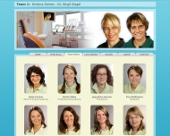 Website Gerber Kristina Dr. Zahnärztin