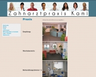 Website Kami Manouchehr Zahnarzt