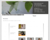 Website Birner Martin Dr.med.dent Zahnarzt
