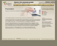 Website Darwish Adnan Zahnarztpraxis