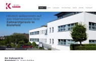Website Zahnarztpraxis Dr. Sven Kahlke