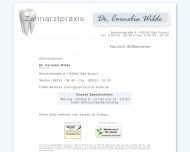 Bild Wilde Cornelia Dr. Zahnrztin