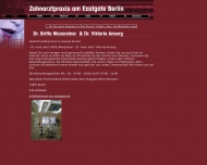 Website Zahnarztpraxis Dr. Britta Moosreiner und Dr.Viktoria Ansorg