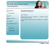 Bild Zahnarztpraxis Sacher Ann-Christin Dr. med. dent.