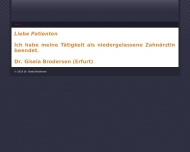 Bild Brodersen G. Dr.med. Zahnrztin