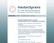 Bild Dr. med. Martina Staudacher, Hautrztin 