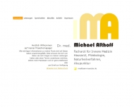 Bild Althoff Michael Dr.med Internist