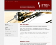 Website Schlegel dr.med. Martin u. Nolde Dr.med. Internisten