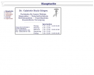 Bild Buck-Grges Gabriele Dr. Fachrztin fr Innere Medizin