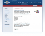 Website Druckhaus Berlin-Mitte