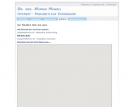 Website Mündel Werner Dr.med. Internist