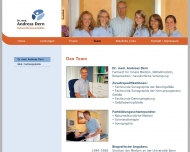 Website Dern Andreas Dr. Facharzt für Innere Medizin