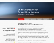 Bild Holtmann Elmar Dr. med. u. Wülker M. Dr. med. hausärztliche internistische Gemeinschaftspraxis