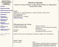 Bild Neuber Martina rztin fr Innere Medizin-Naturheilverfahren