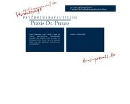 Psychotherapeutische Praxis Dr. Preuss, L?beck-Travem?nde