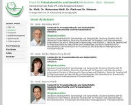Website Weiß Henning Dr.med. Arzt für Frauenheilkunde und Geburtshilfe