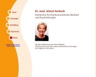 Bild Seebeck Almut Dr.med. F f. Psychosomatische Medizin u. Psychotherapie