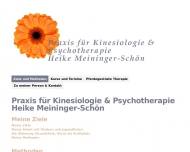 Bild Meininger-Schn Heike Praxis f. Kinesiologie & Psychotherapie
