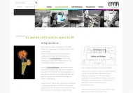 Website EFRA Lichtwerbung Ernst Franke