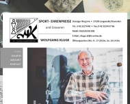 Bild Sport- Ehrenpreise und Gravuren Wolfgang Kluge