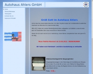 Bild Autohaus Ahlers GmbH KFZ-Service und Handel