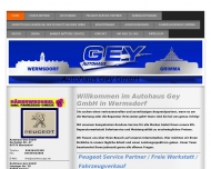Bild Autohaus Gey GmbH