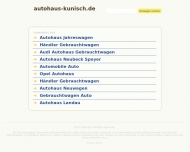 Bild Kunisch Autohaus