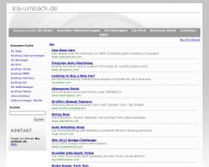 Website Umbach Heinz-Gerd Autohaus KFZ-Handel